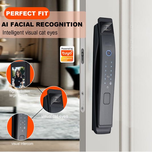 Graffiti application, smart lock, real-time video call function, security camera, fingerprint digital lock, 3D face recognition